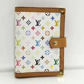 ルイヴィトン(LOUIS VUITTON)のLOUIS VUITTON アジェンダPM 手帳カバー モノグラム マルチカラー(その他)