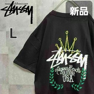 STUSSY - ビッグサイズ【ステューシー】立体文字ロゴ 半袖Tシャツ N°4 STUSSY - ビッグサイズ【ステューシー】立体文字ロゴ 半袖Tシャツ N°4