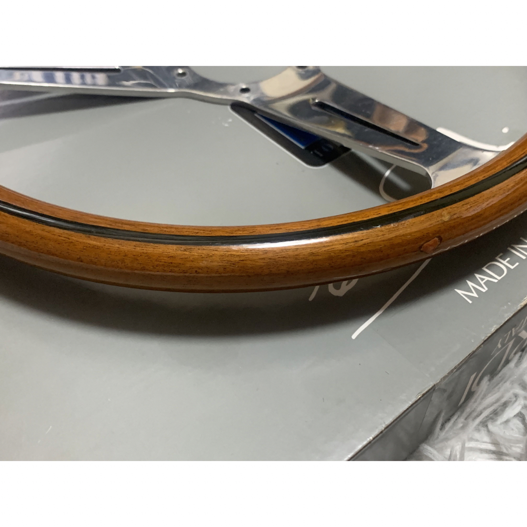 ナルディ クラシック 36.5Φ ウッドステアリング 即納◎の通販 by ナルディ クラシック 36.5Φ ウッドステアリング 即納◎の通販 by