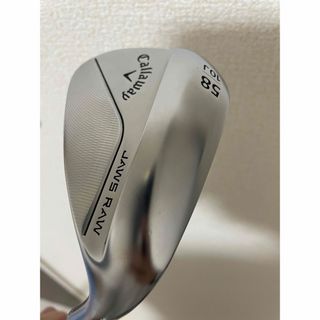 キャロウェイ(Callaway)の【美品】キャロウェイ　JAWS RAW 58°   ウェッジ(クラブ)