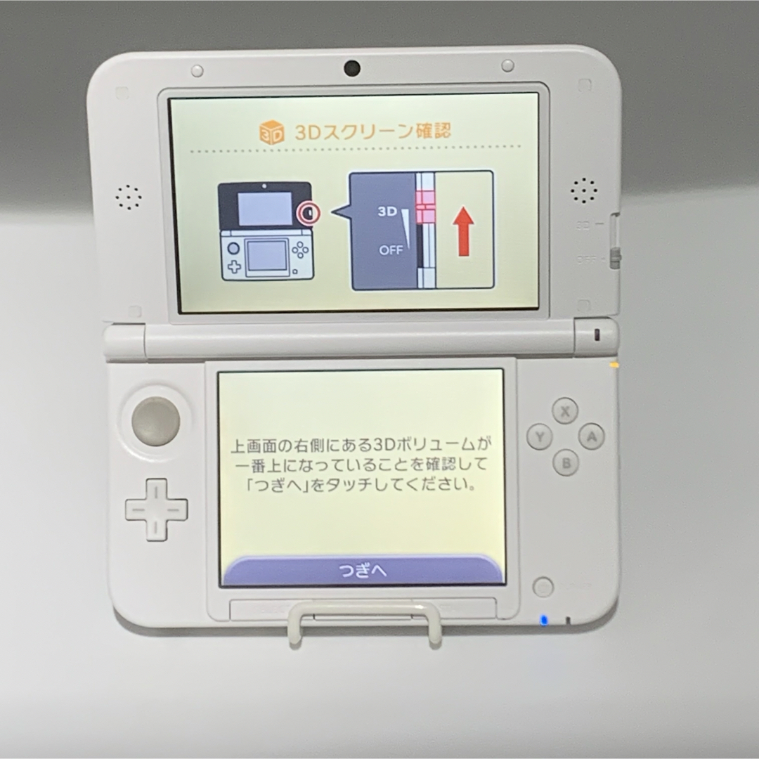 ニンテンドー3DS(ニンテンドー3DS)の【良品】ニンテンドー3DS LL ホワイト 本体 任天堂 動作品 エンタメ/ホビーのゲームソフト/ゲーム機本体(携帯用ゲーム機本体)の商品写真