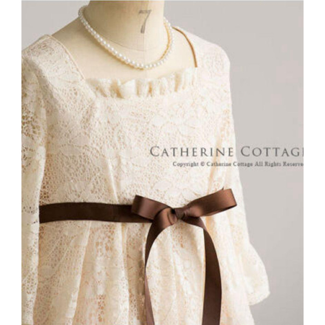 Catherine Cottage(キャサリンコテージ)のCatherine Cottage＊レースワンピース【120】 キッズ/ベビー/マタニティのキッズ服女の子用(90cm~)(ワンピース)の商品写真