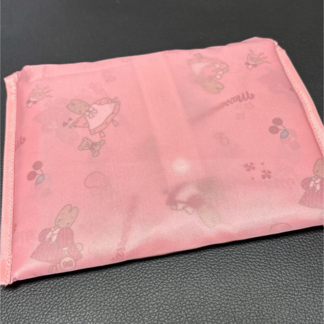 サンリオ(サンリオ)のマロンクリーム　エコバッグ　ピンク　総柄　ハート　さくらんぼ　バッグ　レトロ レディースのバッグ(エコバッグ)の商品写真