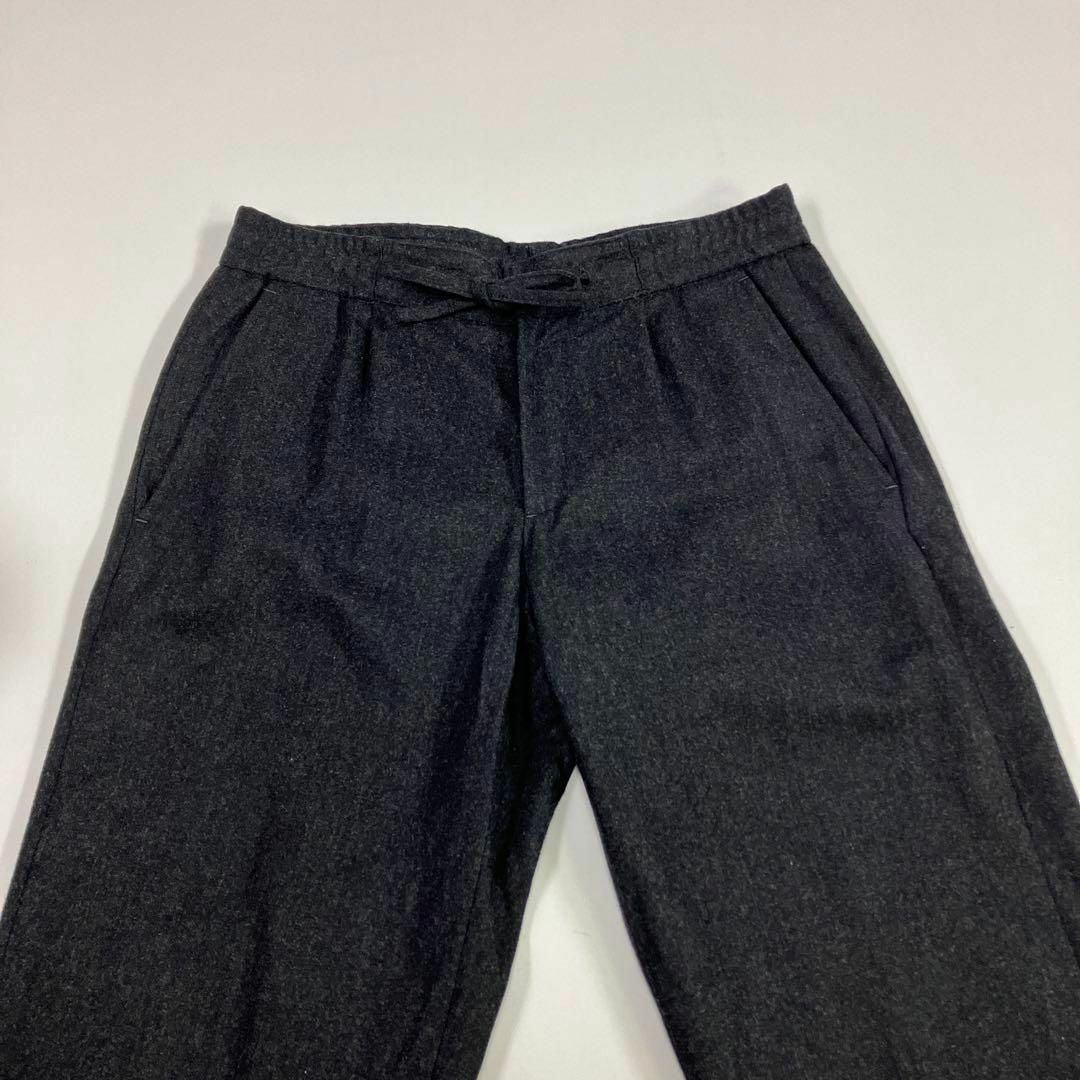 GBS TROUSERS(ジービーエストラウザーズ)のGBS TROUSERS ウールパンツ　スラックス　シェフパンツ　古着　グレー メンズのパンツ(その他)の商品写真