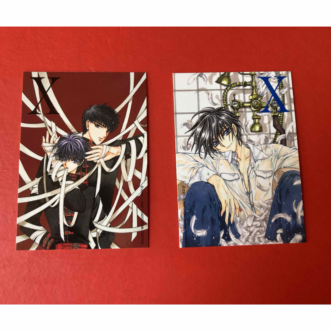 角川書店(カドカワショテン)のCLAMP X カード　神威 エンタメ/ホビーのアニメグッズ(カード)の商品写真