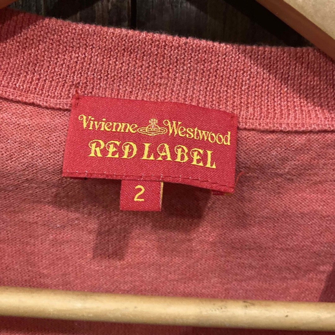 Vivienne Westwood(ヴィヴィアンウエストウッド)のヴィヴィアンウェストウッド RED LABEL ニットベスト ベスト サイズ2 レディースのトップス(ベスト/ジレ)の商品写真