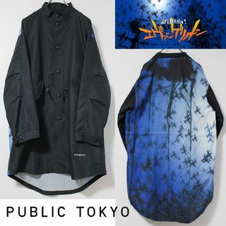 PUBLIC TOKYO - 新品 EVANGELIONパブリックトウキョウ オスプレイV-22 モッズコート