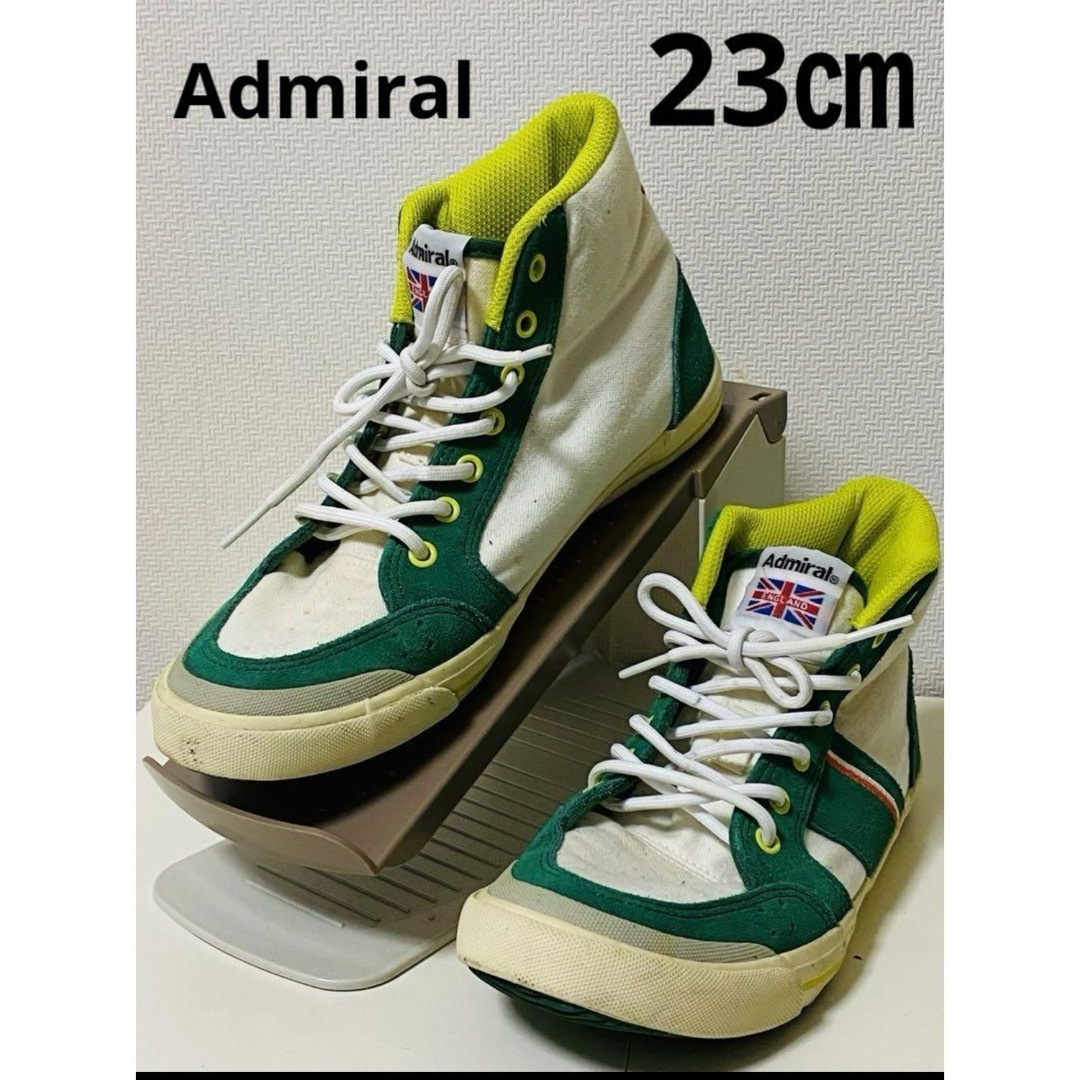 Admiral(アドミラル)のAdmiral スニーカー　ハイカットスニーカー　23㎝ レディースの靴/シューズ(スニーカー)の商品写真