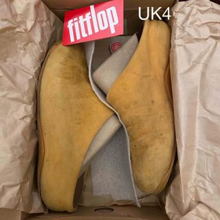 フィットフロップ(fitflop)のfitflop   山吹色　UK4 サボ(サンダル)