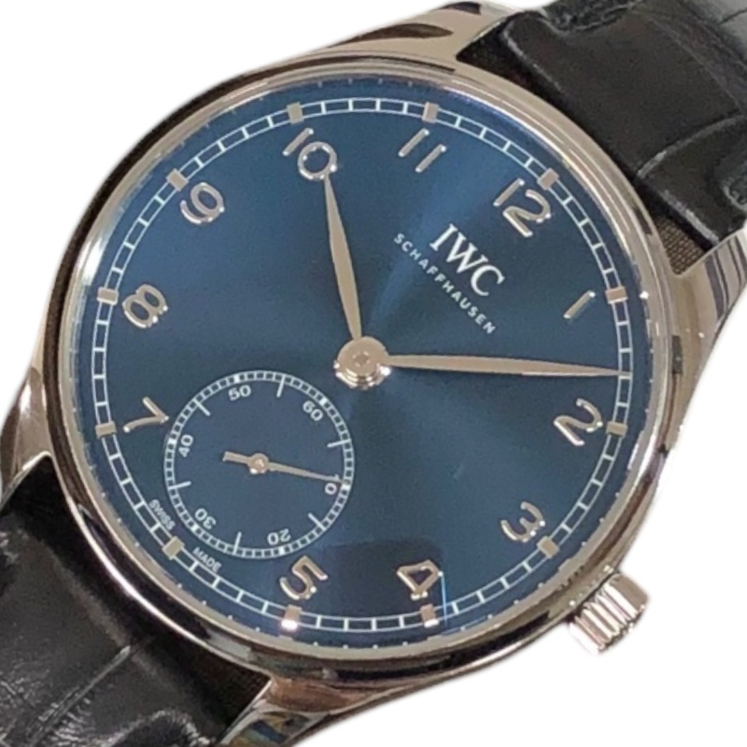 IWC(インターナショナルウォッチカンパニー)の　インターナショナルウォッチカンパニー IWC ポルトギーゼ　オートマチック　40 IW358305 ブルー ステンレススチール メンズ 腕時計 メンズの時計(その他)の商品写真