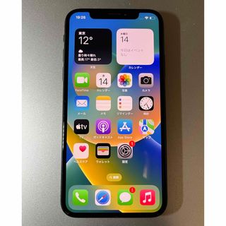 アップル(Apple)のジャンク　iPhone X 256GB SIMフリー(スマートフォン本体)