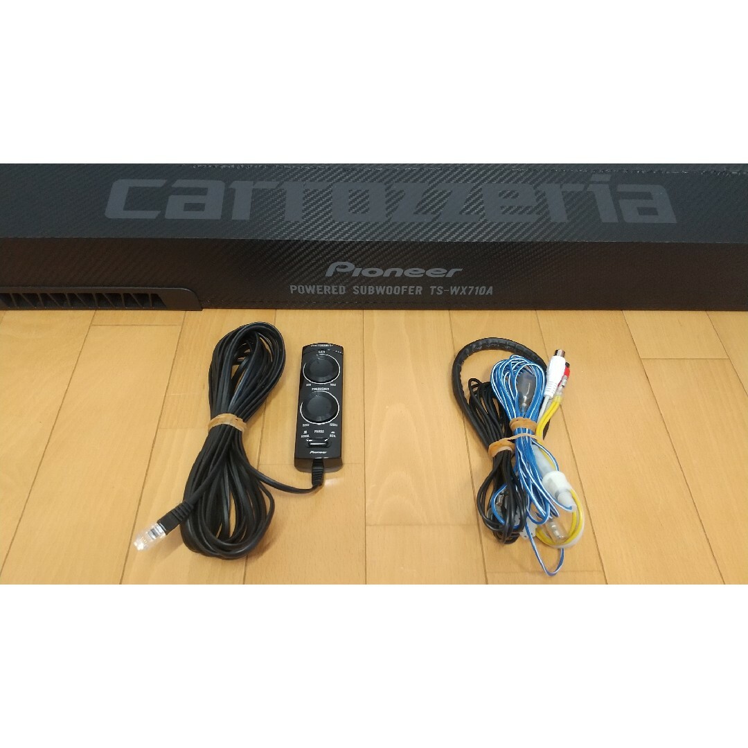 カロッツェリア(カロッツェリア)のPioneer カロッツェリア アンプ内蔵 サブウーハー TS-WX710A 自動車/バイクの自動車(カーオーディオ)の商品写真