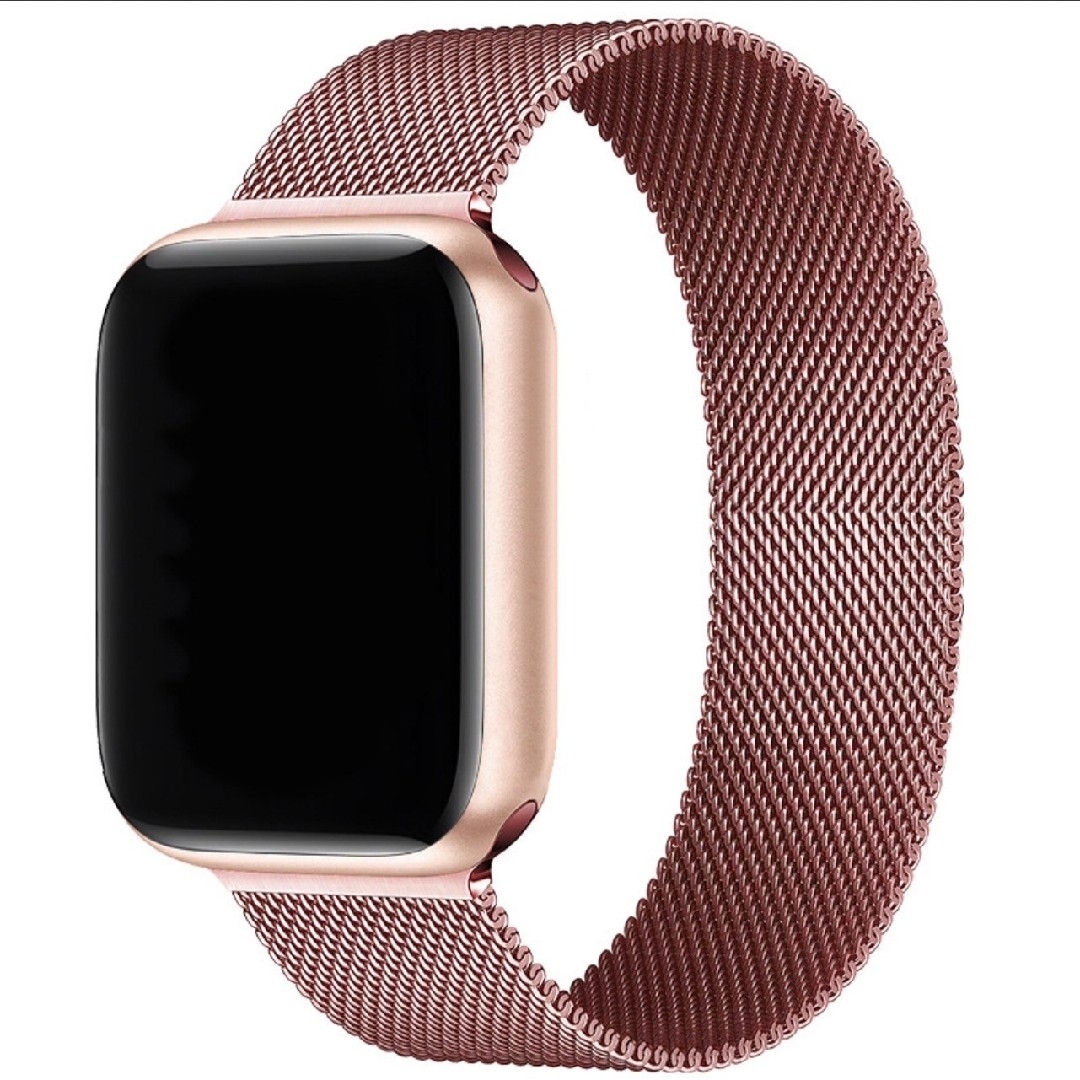 Apple Watch(アップルウォッチ)のApple Watch バンド ミラネーゼループ ステンレス 42/44/45 メンズの時計(金属ベルト)の商品写真