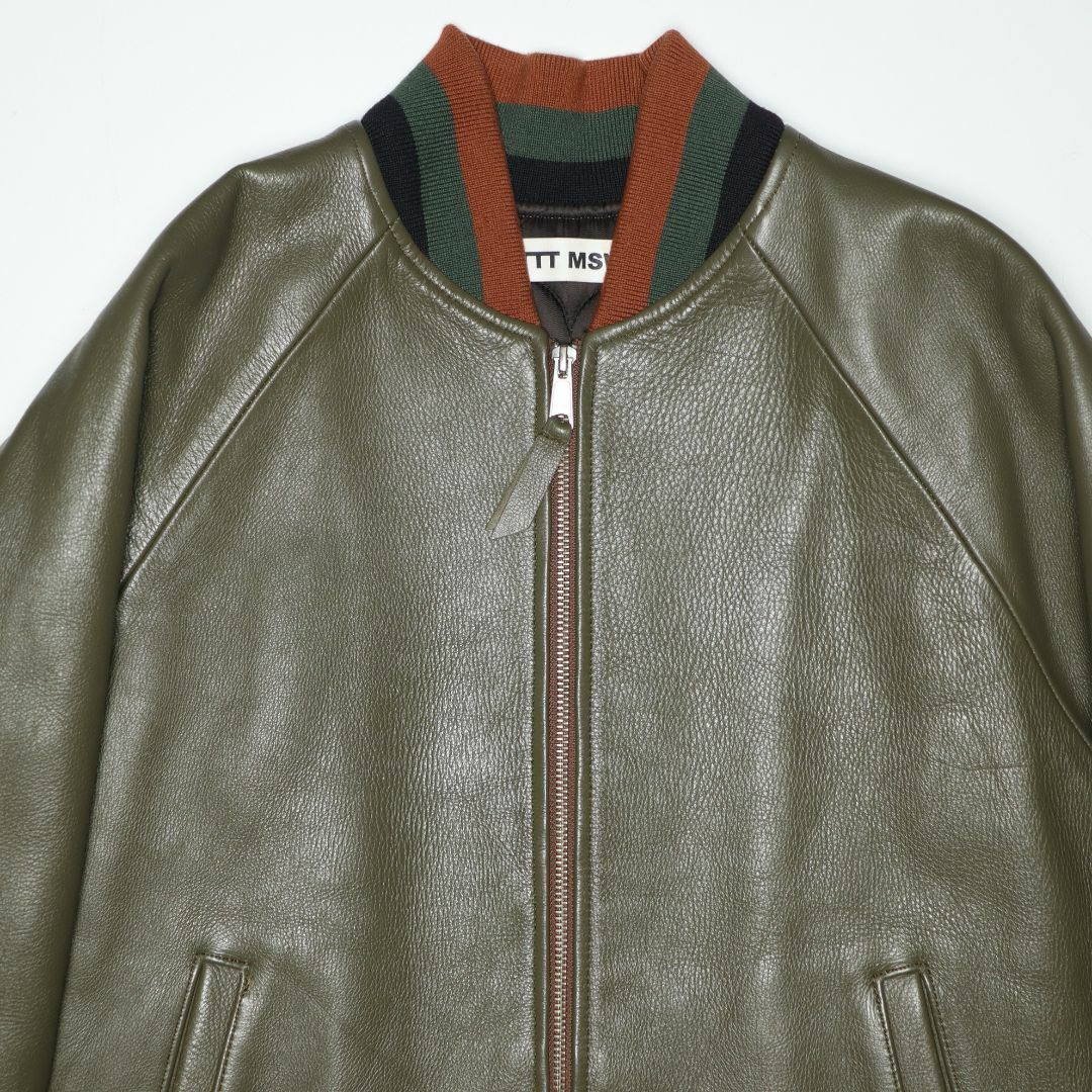 TTT_MSW - TTT_MSW 19AW レザーブルゾン M ティー 牛革 TTT_MSW - TTT_MSW 19AW レザーブルゾン M ティー 牛革