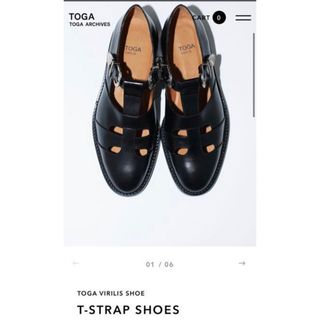 トーガビリリース(TOGA VIRILIS)の【最終値下げ】TOGA VLRILIS T-STRAP SHOES(ドレス/ビジネス)