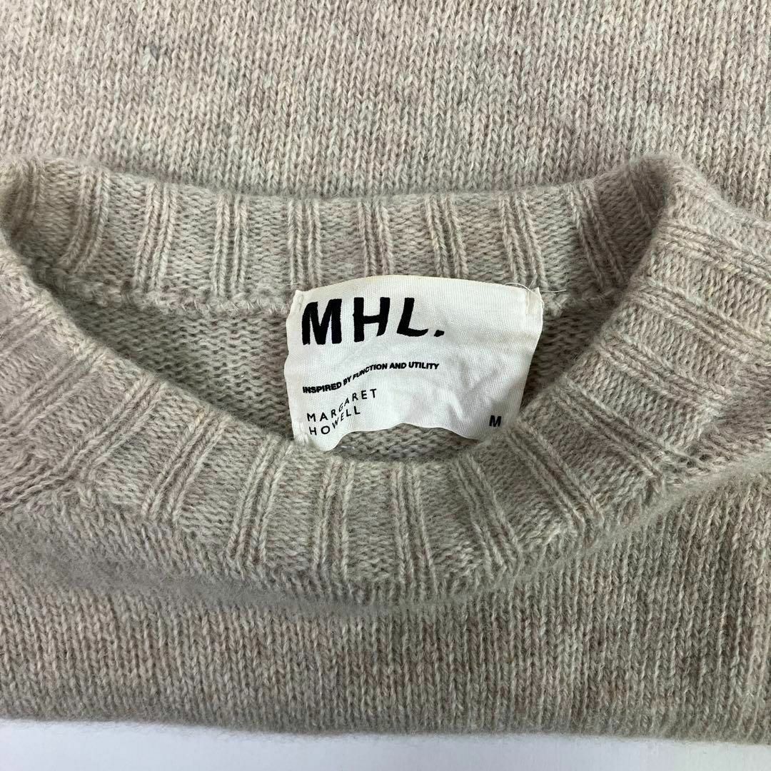 MHL.(エムエイチエル)のMHL マーガレットハウエル　ニット　ウール　古着女子　リブ メンズのトップス(ニット/セーター)の商品写真