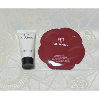 シャネル(CHANEL)のCHANELシャネル セラムNo.1ドゥシャネル リッチクリーム 美容液サンプル(美容液)