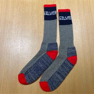 クイックシルバー(QUIKSILVER)のquiksilver☆クイックシルバー　スノーソックス☆厚手靴下①(ソックス)