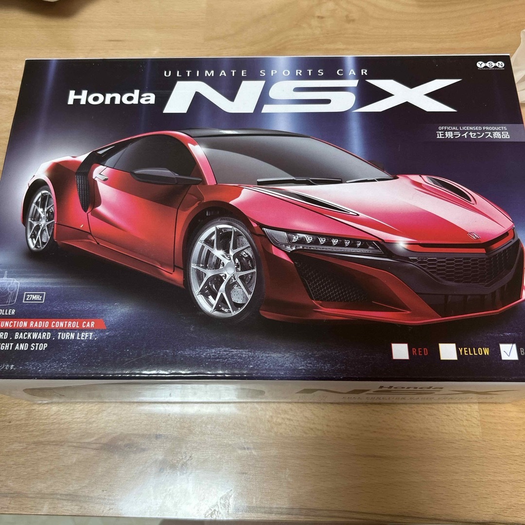 ホンダ(ホンダ)のホンダ　NSX  ブラック ラジコン　 エンタメ/ホビーのおもちゃ/ぬいぐるみ(ホビーラジコン)の商品写真