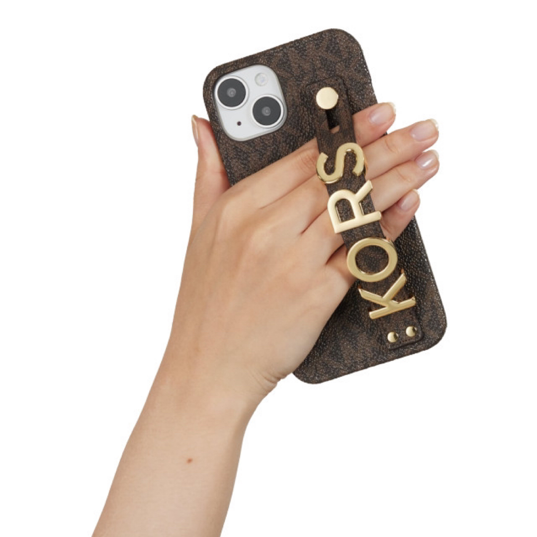 Michael Kors(マイケルコース)の新品⭐︎マイケルコース iPhone15 リング&スタンド ケース おしゃれ スマホ/家電/カメラのスマホアクセサリー(iPhoneケース)の商品写真