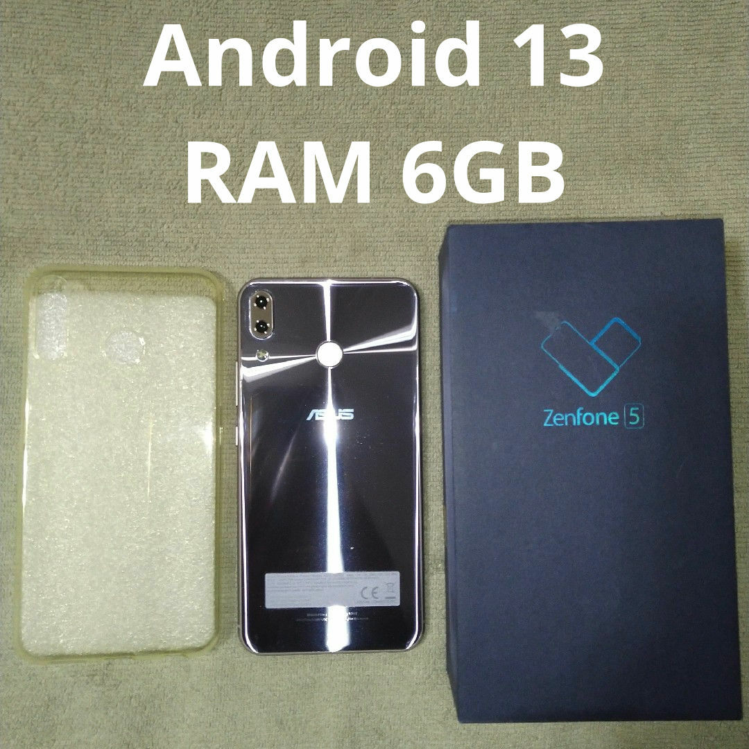 ZenFone - 美品 ZenFone 5 6GB/64GB Android13 SIMフリーの通販 ZenFone - 美品 ZenFone 5 6GB/64GB Android13 SIMフリーの通販