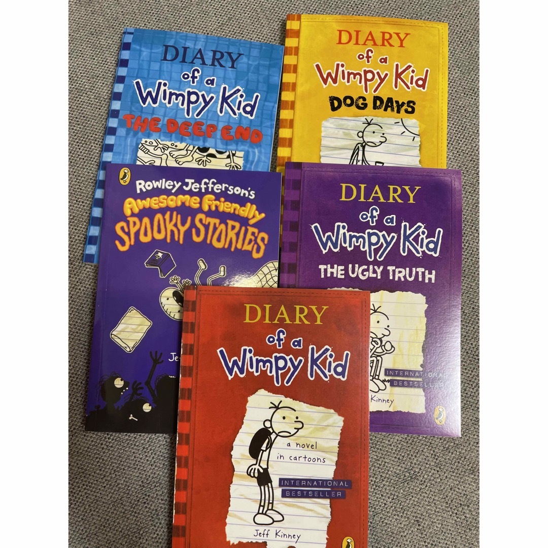 Diary of a wimpy kid 21冊 洋書 英語 英語絵本の通販 by fashion shop