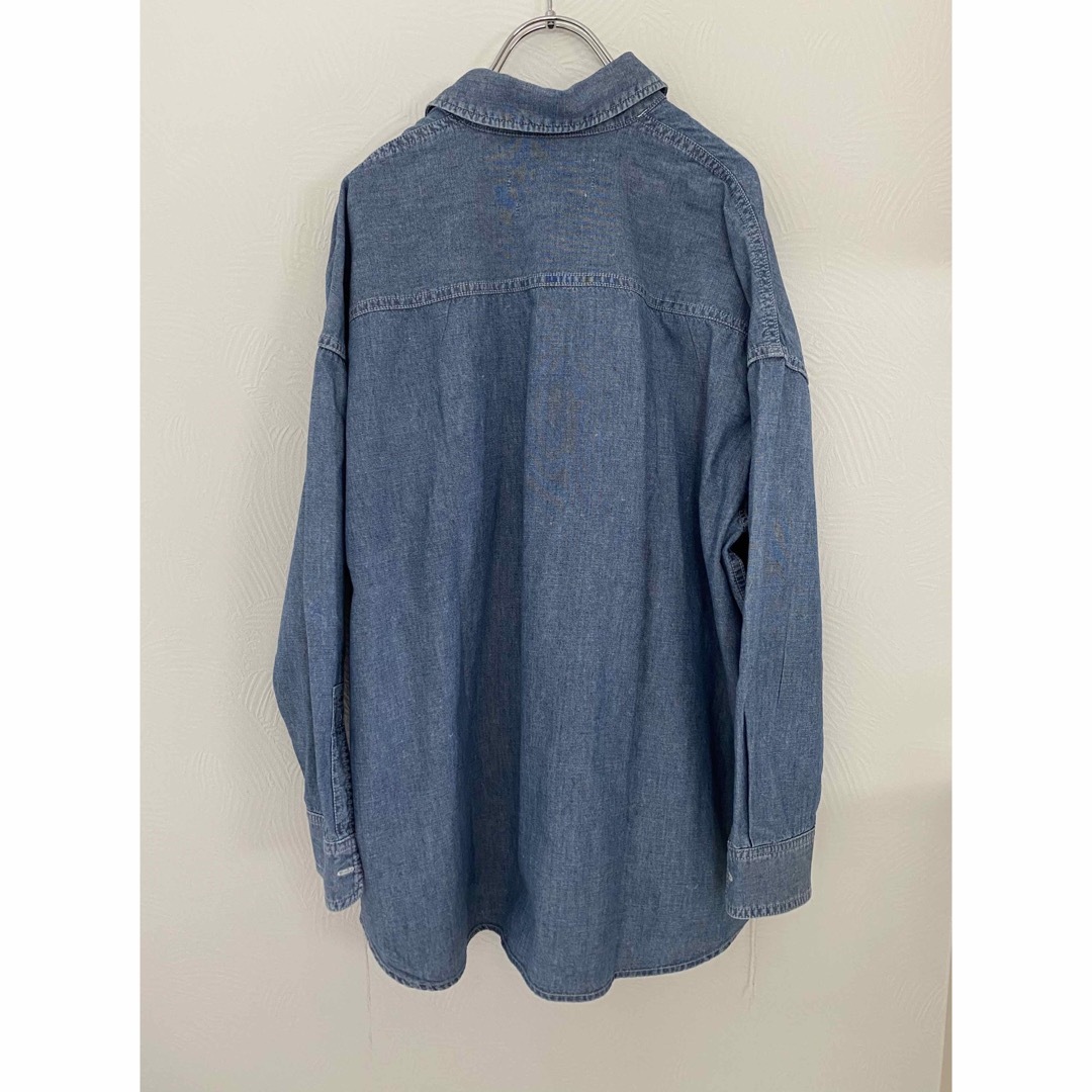 L'Appartement DEUXIEME CLASSE(アパルトモンドゥーズィエムクラス)のL'Appartement【レミレリーフ】Chambray Shirt　ブルー レディースのトップス(シャツ/ブラウス(長袖/七分))の商品写真