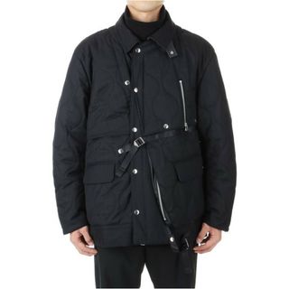 サカイ(sacai)のQUILTING MAGAZINE VEST JACKET-BLACK(ブルゾン)