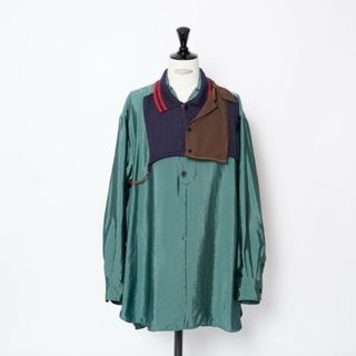 kolor - kolor 21AW ドッキングジャケット 即完品 タグ付き サイズ3の kolor - kolor 21AW ドッキングジャケット 即完品 タグ付き サイズ3の