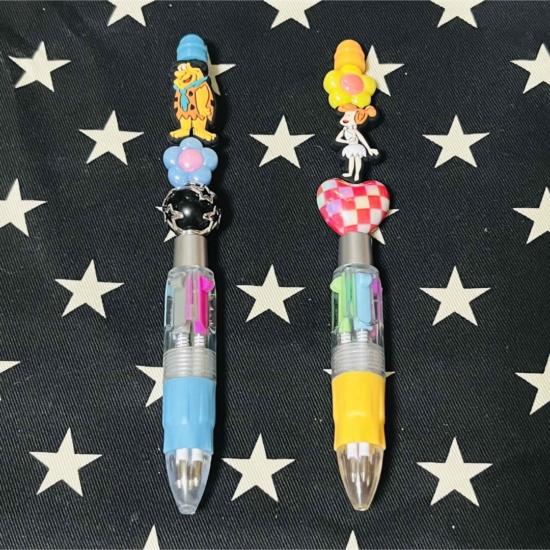 ☻ハンドメイド☻ カスタムボールペン 4色ボールペン ハンドメイドの文具/ステーショナリー(その他)の商品写真