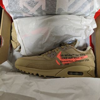 オフホワイト(OFF-WHITE)のOff-White × Nike Air Max 90 "Desert Ore"(スニーカー)