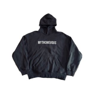 【MYTHCHIEVOUS】NICHE HOODIS DARK GREY L(パーカー)