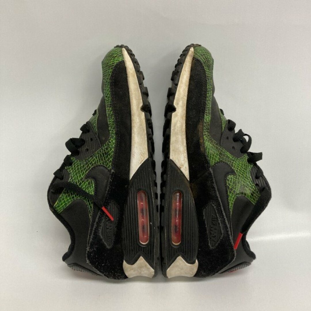 NIKE(ナイキ)の★NIKE ナイキ AIR MAX 90 QS GREEN PYTHON CD0916-001 ブラック×グリーン size27.5cm メンズの靴/シューズ(スニーカー)の商品写真