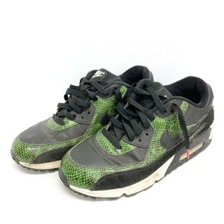 ナイキ(NIKE)の★NIKE ナイキ AIR MAX 90 QS GREEN PYTHON CD0916-001 ブラック×グリーン size27.5cm(スニーカー)