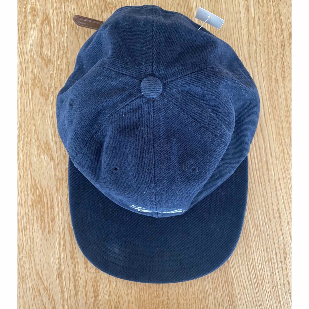 Supreme(シュプリーム)のsupreme キャップ　ネイビー　コーディロイ　cap メンズの帽子(キャップ)の商品写真