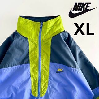 ナイキ(NIKE)のナイキ nike ナイロンジャケット 90s 銀タグ トラックジャケット XL(ナイロンジャケット)