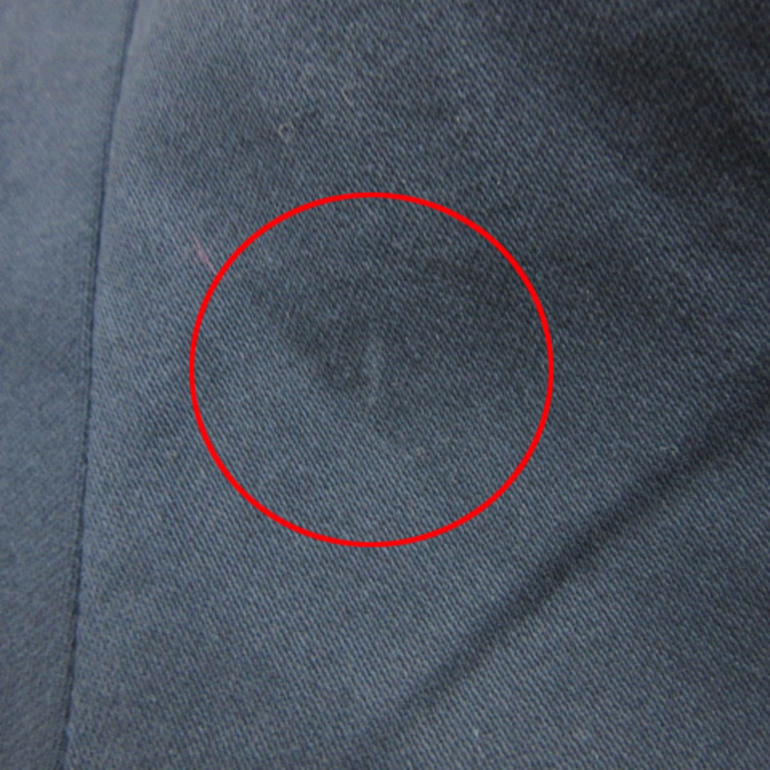 STUDIO CLIP(スタディオクリップ)のスタディオクリップ ガウチョパンツ ワイドパンツ 無地 リボンベルト付き M 紺 レディースのパンツ(その他)の商品写真