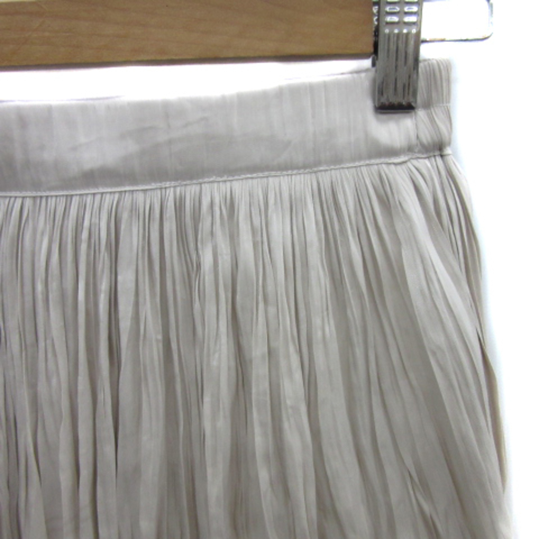 URBAN RESEARCH(アーバンリサーチ)のアーバンリサーチ items プリーツスカート マキシ丈 無地 ライトベージュ レディースのスカート(ロングスカート)の商品写真