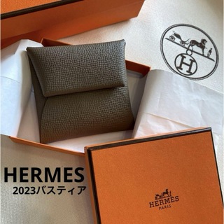 エルメス(Hermes)の未使用HERMES バスティア コインケース エトゥープ B刻印 エプソン(コインケース)