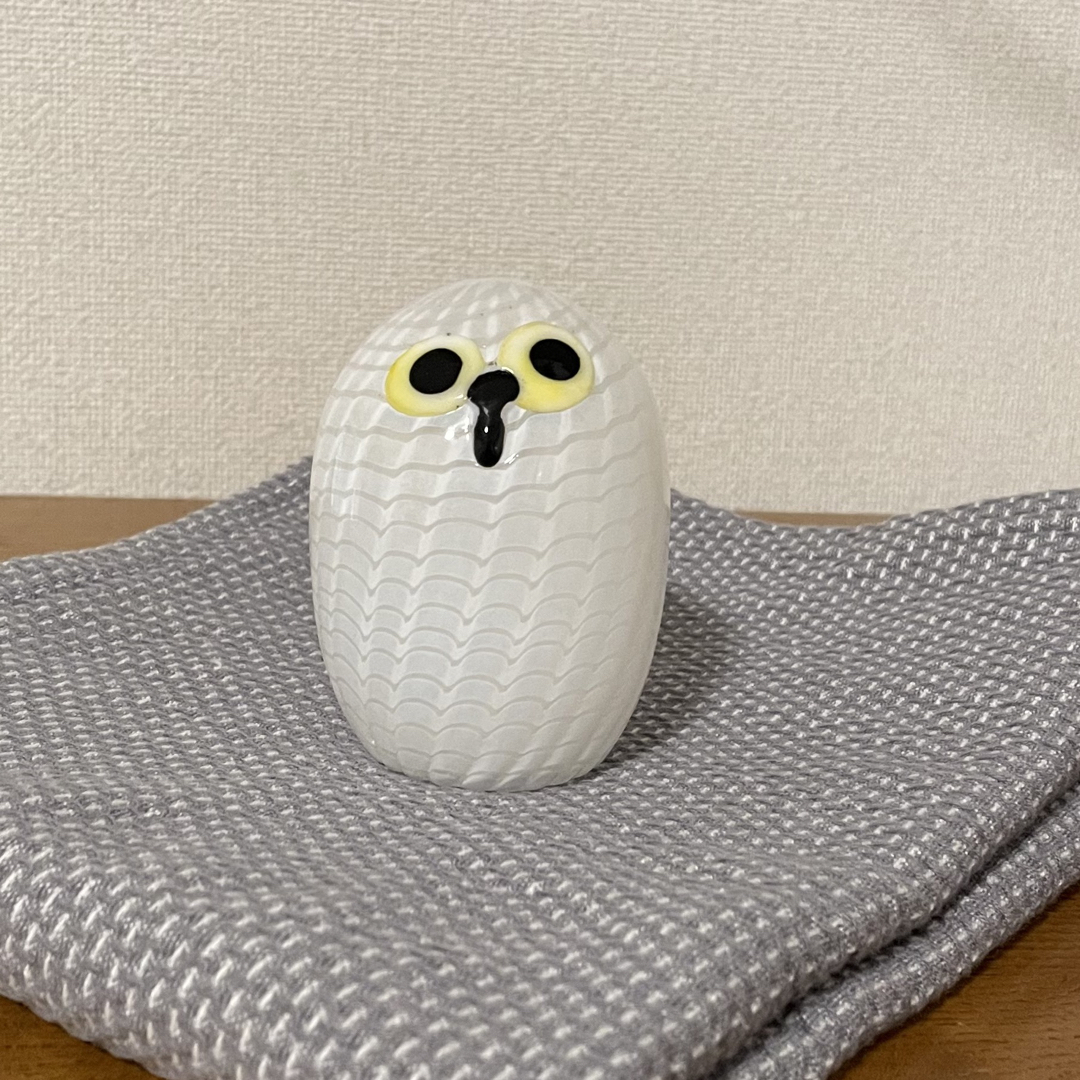 iittala(イッタラ)のイッタラ バード　白 フクロウ Northern owl  インテリア/住まい/日用品のインテリア小物(置物)の商品写真