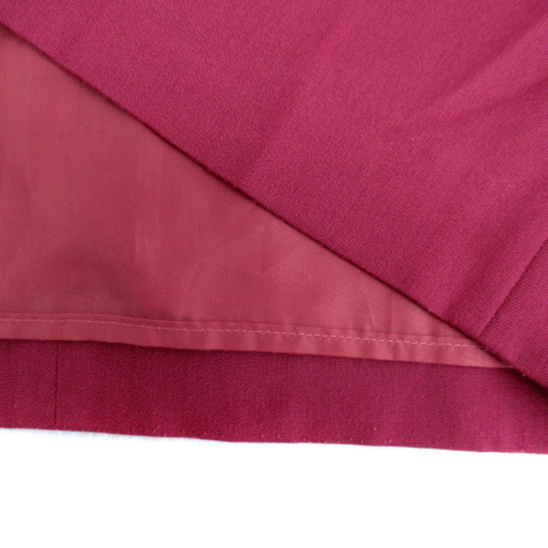 Noela(ノエラ)のノエラ Noela フレアスカート ミモレ丈 無地 ベルト付き 紫 パープル レディースのスカート(ひざ丈スカート)の商品写真