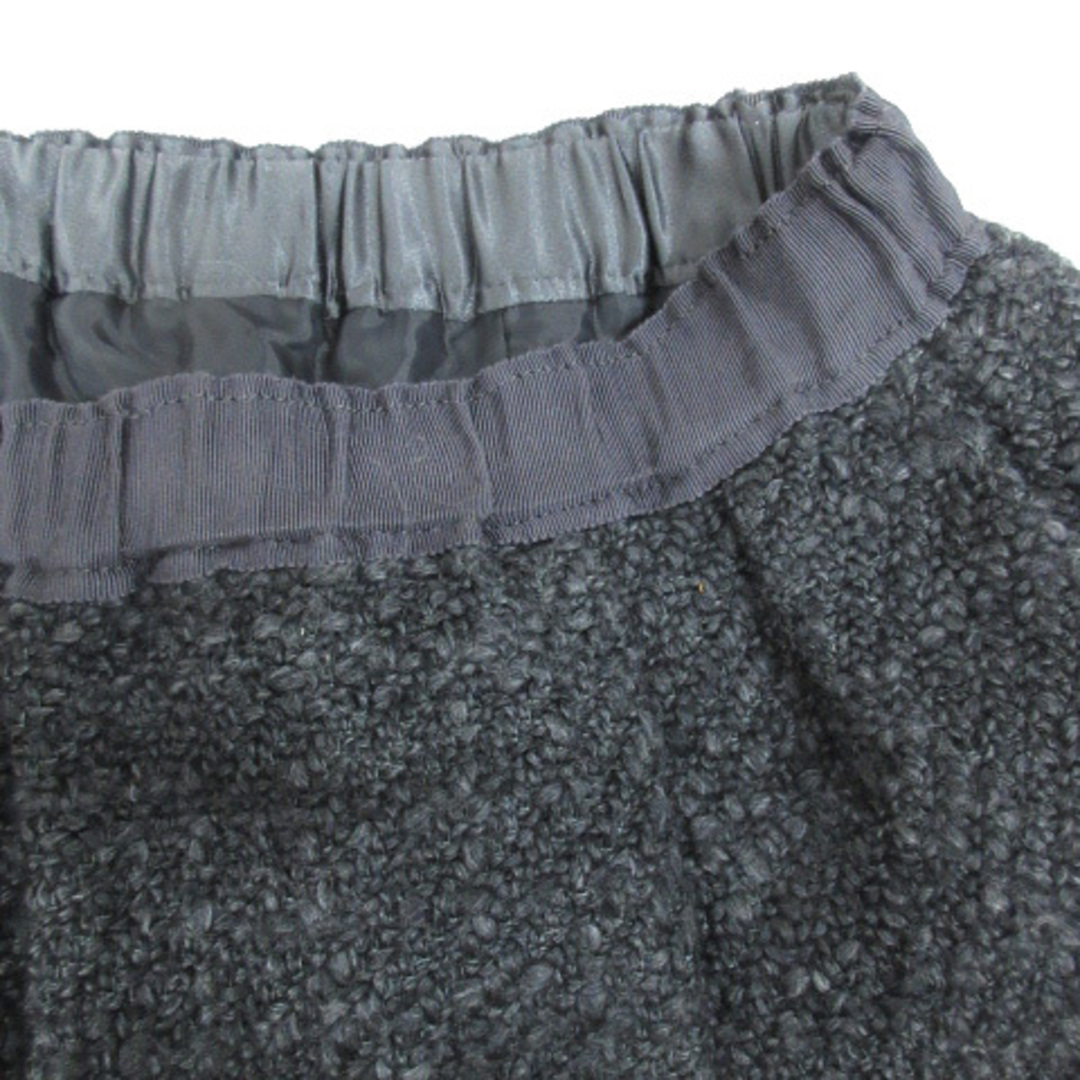 Jewel Changes(ジュエルチェンジズ)のジュエルチェンジズ アローズ ツイードスカート ミニ丈 F チャコールグレー レディースのスカート(ミニスカート)の商品写真
