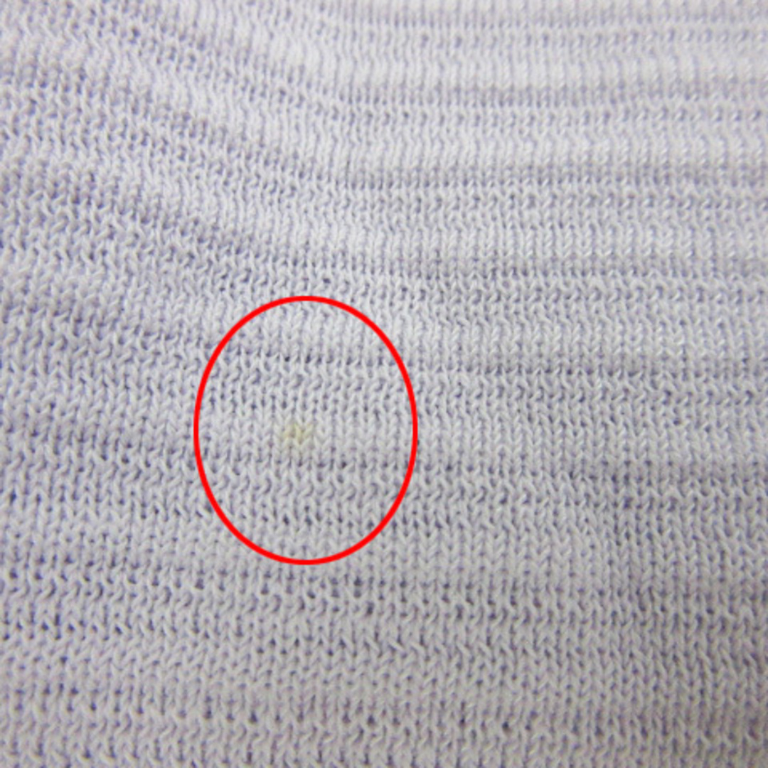 NOLLEY'S(ノーリーズ)のノーリーズ Tシャツ カットソー 長袖 ラウンドネック 無地 38 ライラック レディースのトップス(Tシャツ(長袖/七分))の商品写真