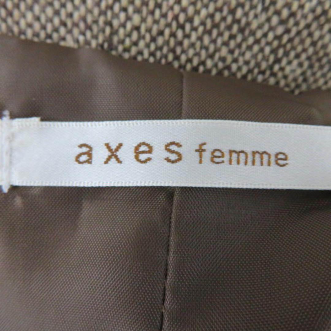 axes femme(アクシーズファム)のアクシーズファム テーラードジャケット ミドル丈 総裏地 シングルボタン レディースのジャケット/アウター(その他)の商品写真