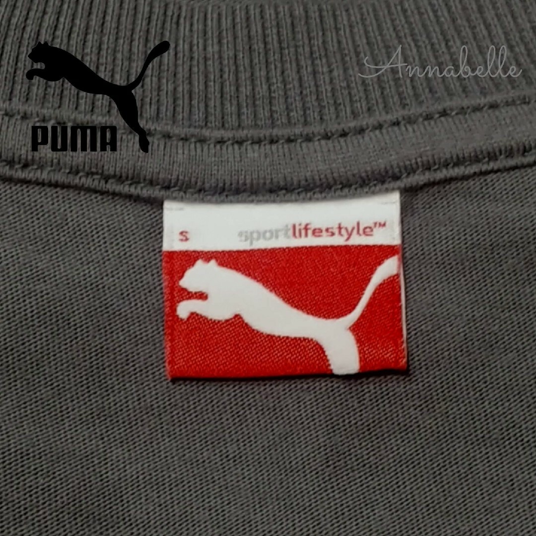 PUMA(プーマ)の美品 PUMA 半袖 Tシャツ プーマ レディース ロゴ入りTシャツ レディースのトップス(Tシャツ(半袖/袖なし))の商品写真