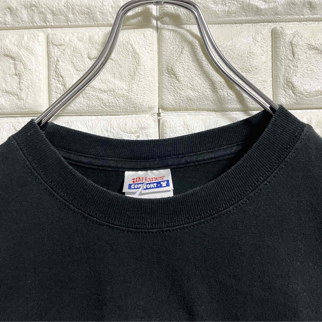 Hanes(ヘインズ)のヘインズ  ワイキキビーチ刺繍ロゴ　半袖Tシャツ　メンズLサイズ メンズのトップス(Tシャツ/カットソー(半袖/袖なし))の商品写真