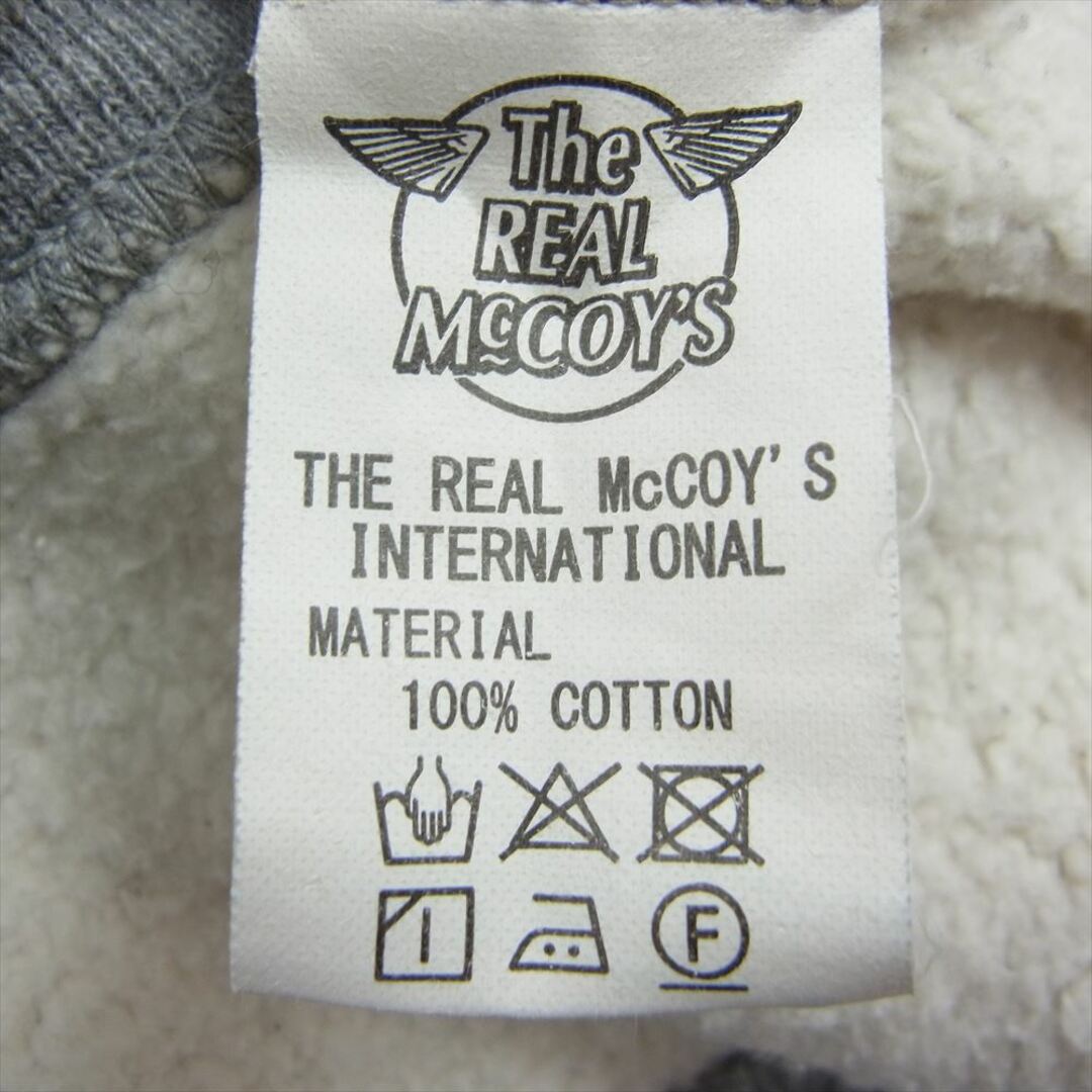 THE REAL McCOY'S(ザリアルマッコイズ)のThe REAL McCOY'S ザリアルマッコイズ コットン プルオーバ― パーカー グレー系 L【中古】 メンズのトップス(パーカー)の商品写真