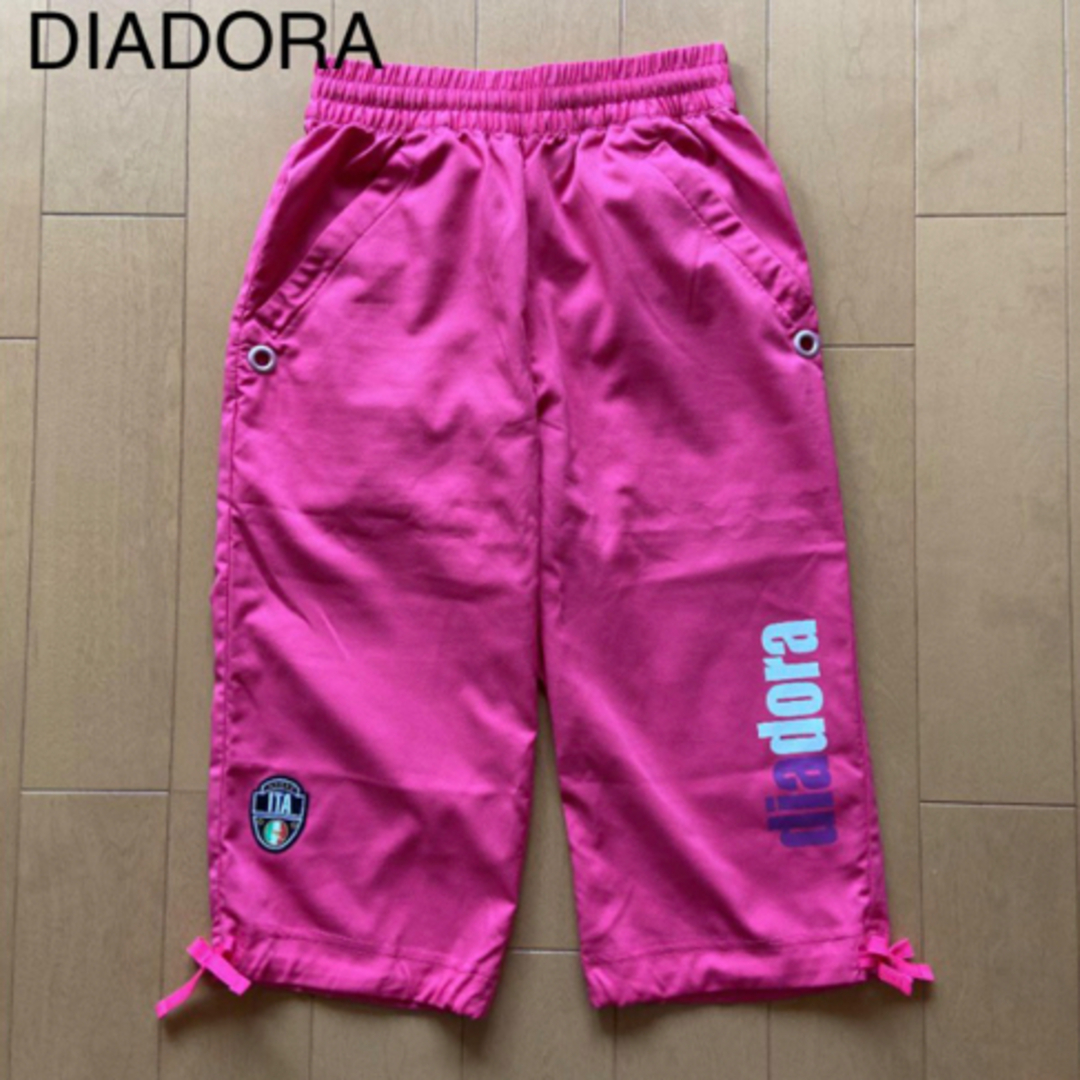 DIADORA(ディアドラ)のDIADORA  ディアドラ　7分パンツ　（M）ピンク スポーツ/アウトドアのテニス(ウェア)の商品写真