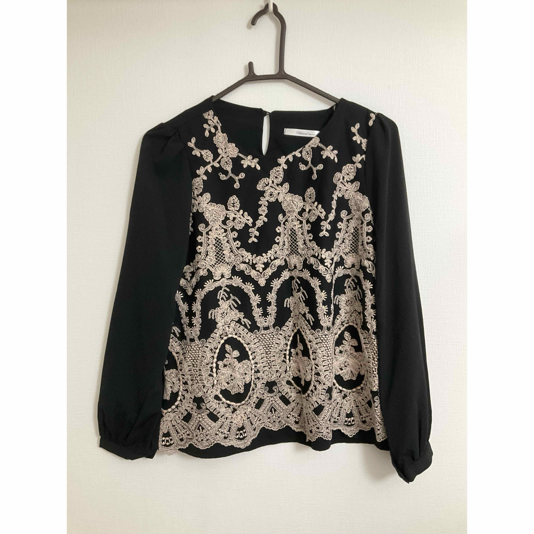 【Bunjang商品韓国直送】高級刺繍レース ブラウス レディースのトップス(シャツ/ブラウス(長袖/七分))の商品写真
