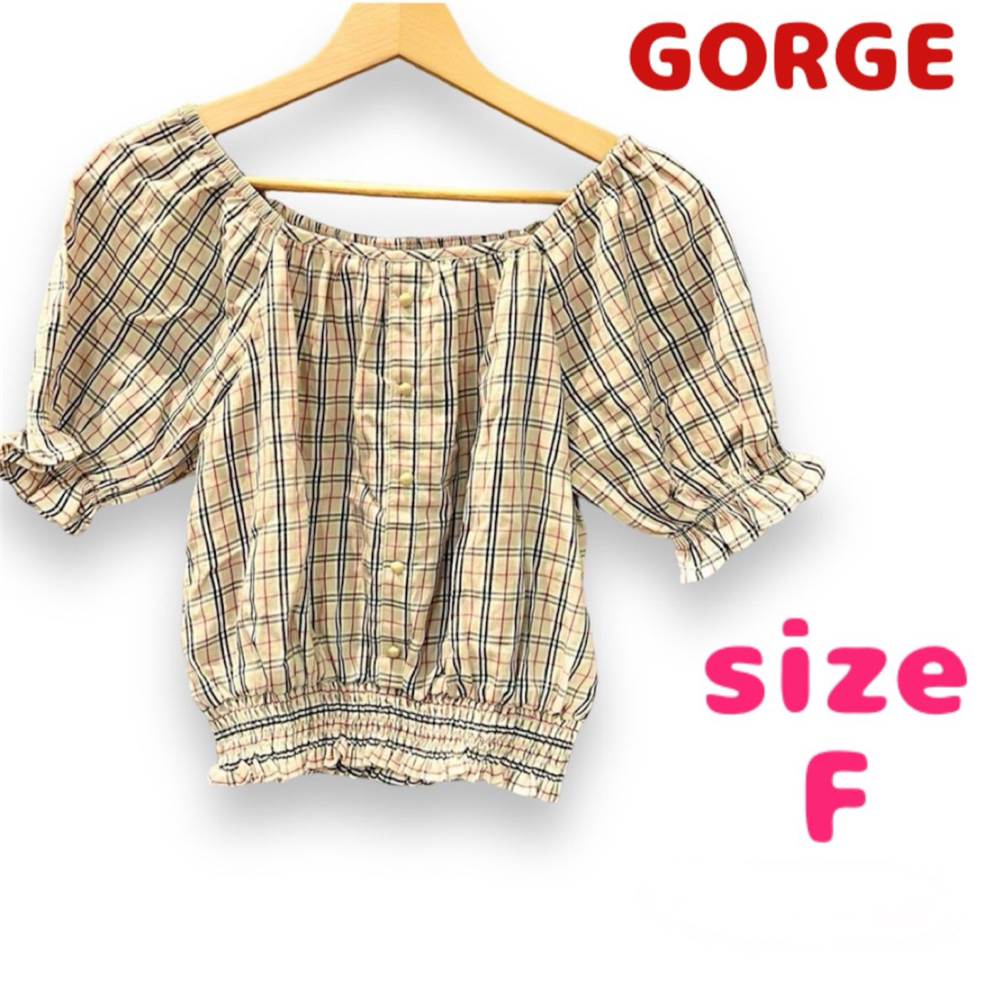 GORGE(ゴージ)のGORGE トップス サイズF 即日発送 レディースのトップス(カットソー(半袖/袖なし))の商品写真